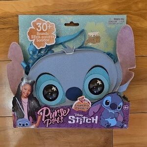 Disney Stitch Purse Pets Interactive Pet Shoulder Bag with Over 30 Sounds NEW